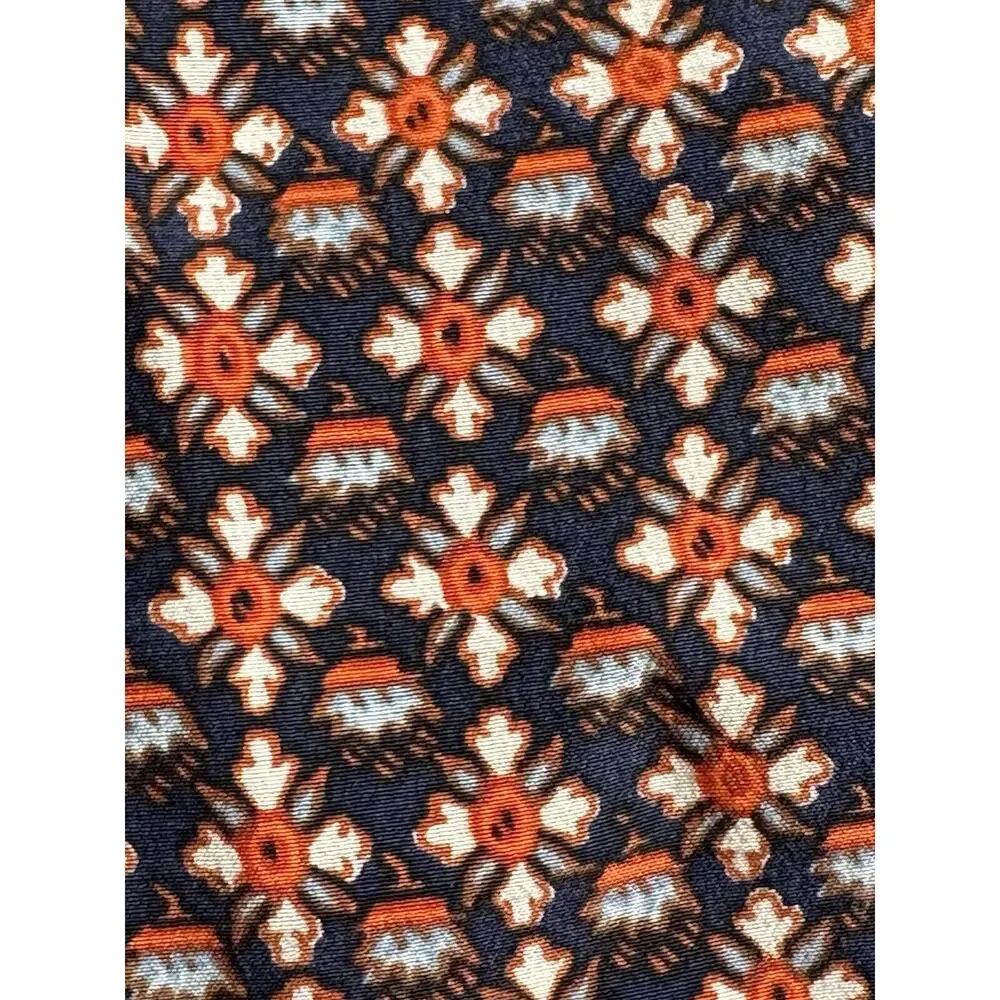 Tory Burch Women's Size 4 Elastic Waist Silk Summer Pants Floral Multicolor‎
